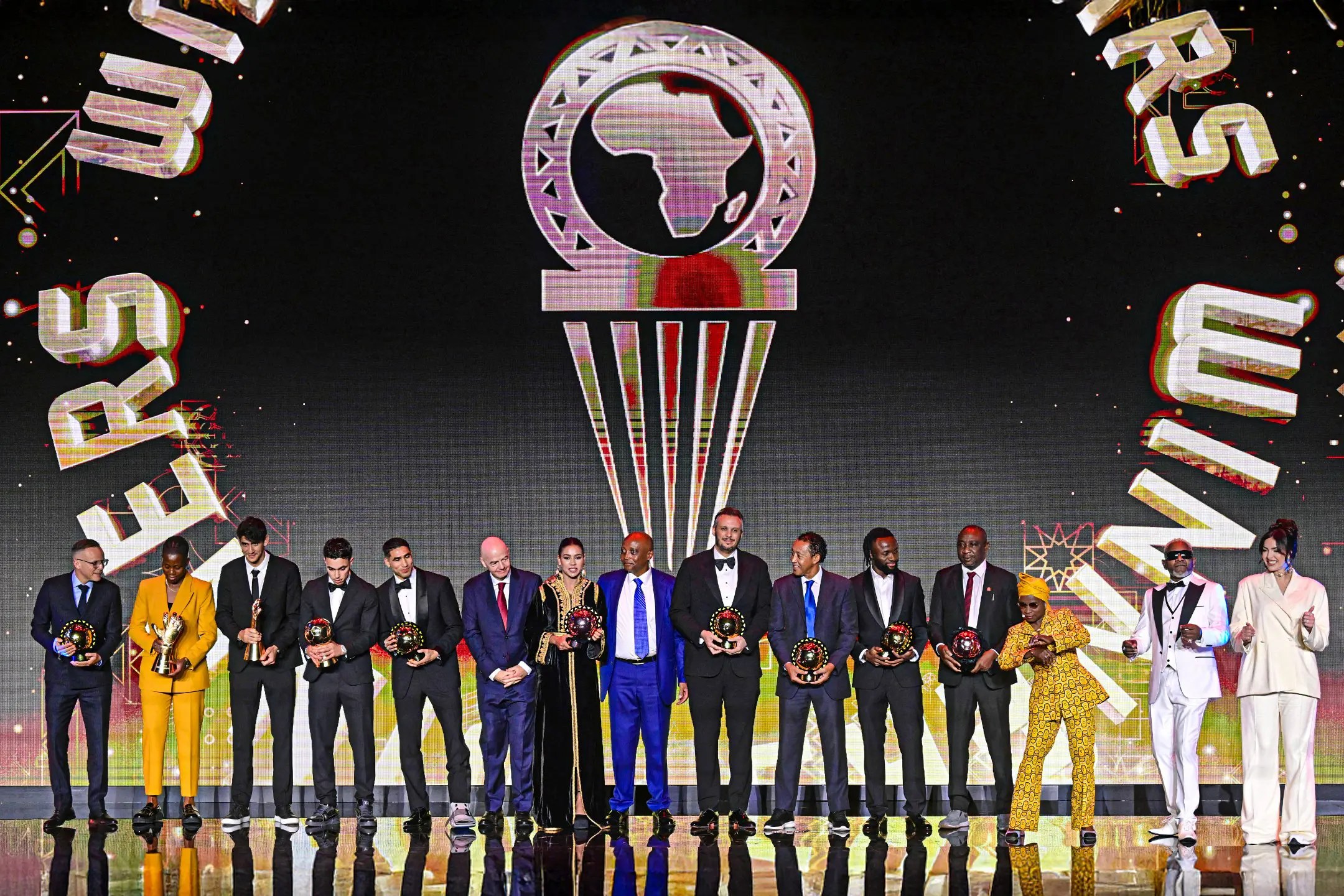 CAF Awards 2025 : Une soirée historique pour le Maroc à Rabat