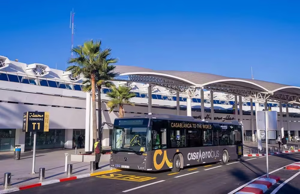 CasAeroBus : la nouvelle navette qui relie Casablanca à l’aéroport Mohammed V à 50 dirhams