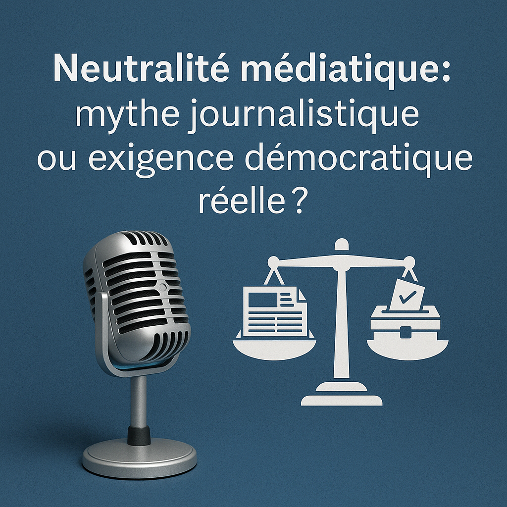 Neutralité médiatique : mythe journalistique ou exigence démocratique réelle ?