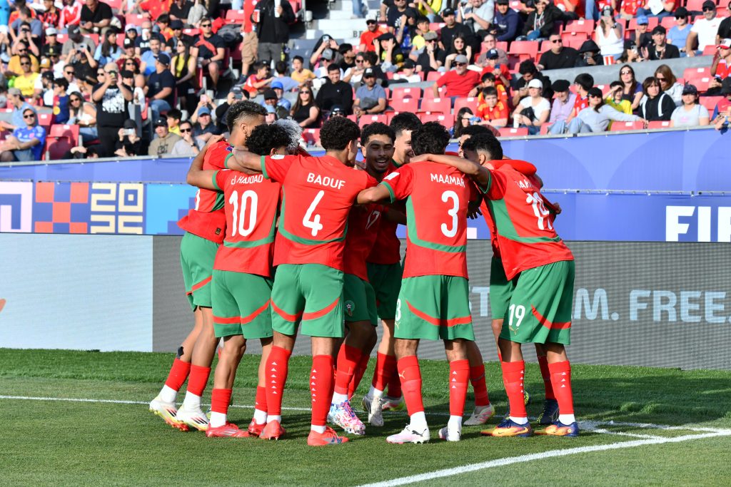 Le Maroc élimine le Brésil et se qualifie pour les 8es de finale de la Coupe du Monde U20