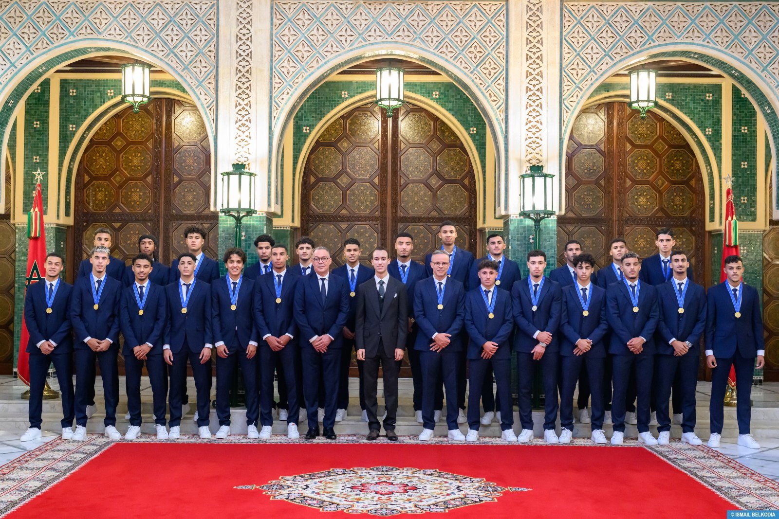 Réception royale à Rabat : le Maroc célèbre ses champions du monde U20
